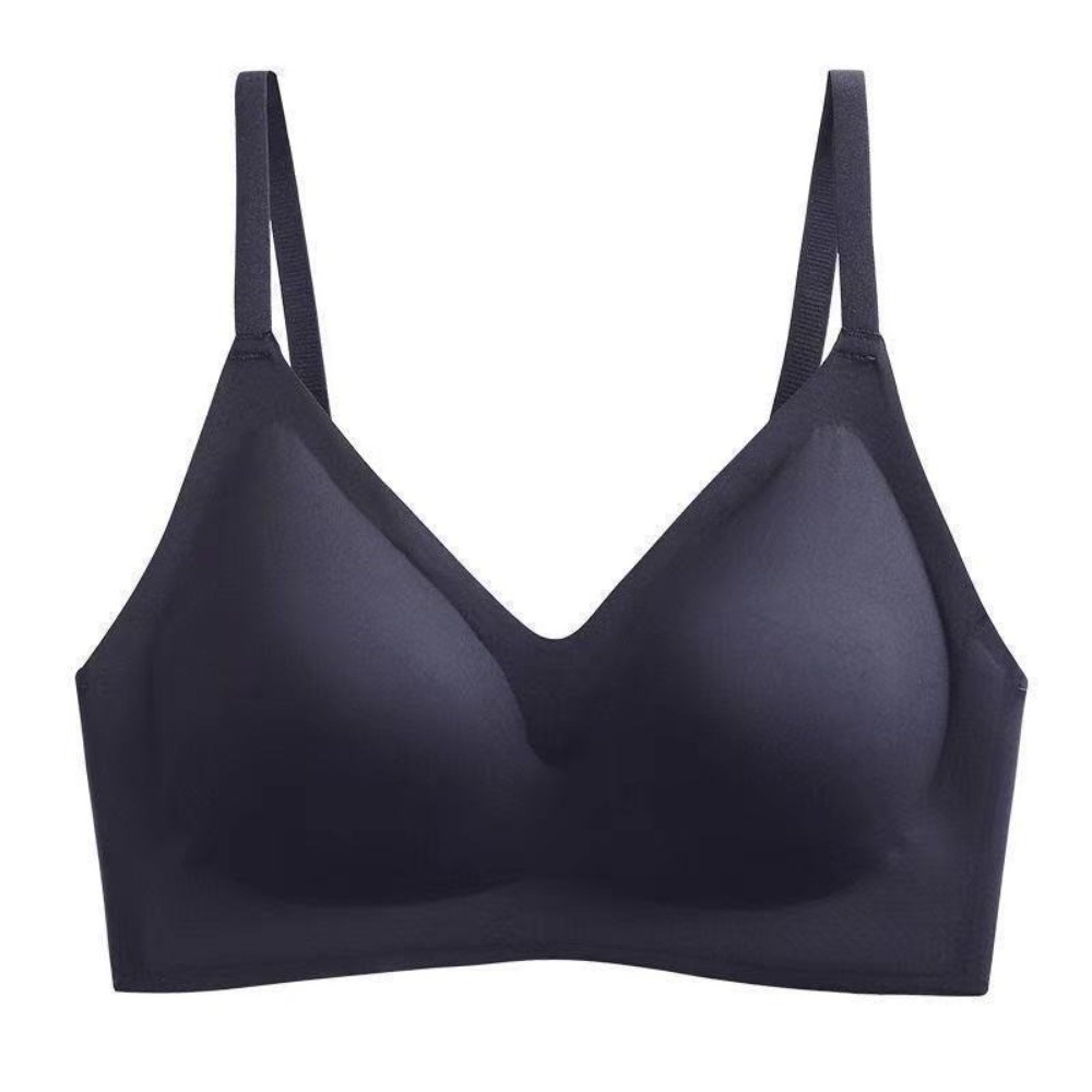Bralette Wireless Soft - Bra Nirkabel Push Up, Lingerie Penyangga