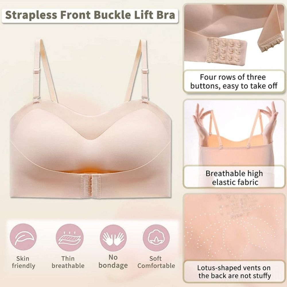 Bralette Wireless Soft - Bra Tak Terlihat Tanpa Tali Push