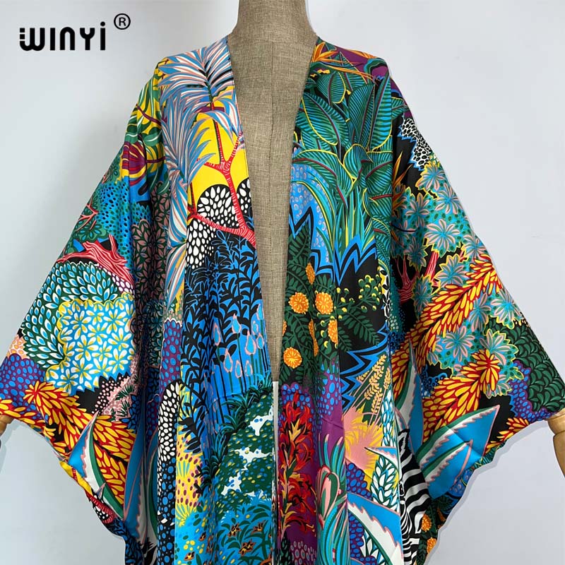 WINYI Kimono Timur Tengah Afri - Robe Silk Women ulasan dan harga