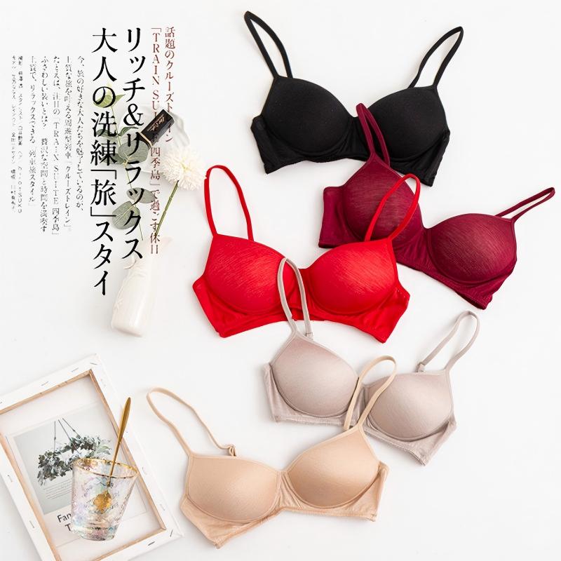 Bra Wanita 2026 Tali Tipis Jar - Bralette Wireless Soft ulasan dan harga