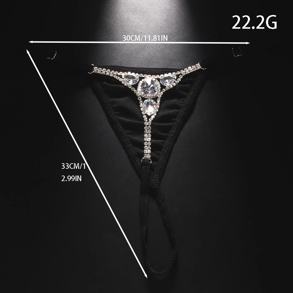 Thong berlian imitasi bulat se - Thong Bikini Women ulasan dan harga